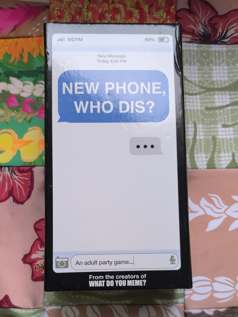 New Phone 🤳🏻 Who Dis? Adult Party Game